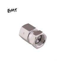 EMT  stainless steel carbon steel  swage bspt female /bsp female 60 degree transition joint coupling